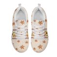 thumbnail image 2 of FUIALDOLG Sunflower and Maple Leaf Pattern Women Running Shoes, Non-slip Sole Breathable Tennis Shoes for Walking Gym, 2 of 11