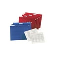 Avery Printable Tab Inserts for Hanging File Folders, 1/2" x 2", 1/5