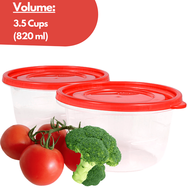 Round Plastic Containers, Round Plastic Food Containers, Plastic Food  Storage Containers, Airtight Plastic Containers, Printed Airtight Plastic  Containers, Plastic Box for Biscuits, Tea/Coffee/Sugar Box