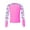 White, variant on iEFiEL Kids Girls Long Sleeve Print Swim Tops UPF50 Rash Guard Swimming Shirt Pool Beach Bathing Tops Swimwear Hot Pink 14
