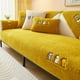 thumbnail image 1 of 1pc Sherpa Sofa Slipcover, Dog Friendly Sofa Couch Cover, Plush Seat Cushion Protector, Fuzzy Non Slip Sofa Slipcover, Furniture Protector For Bedroom Office Living Room Home Decor, 1 of 5