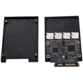 thumbnail image 5 of Micro SD to SATA Adapter, 4X Micro SD/TF Memory Card to SATA Adapter SATA HDD/SSD with 128G Maximum Capacity., 5 of 5