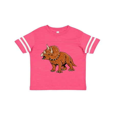 

Inktastic Triceratops Roaring Gift Toddler Boy or Toddler Girl T-Shirt