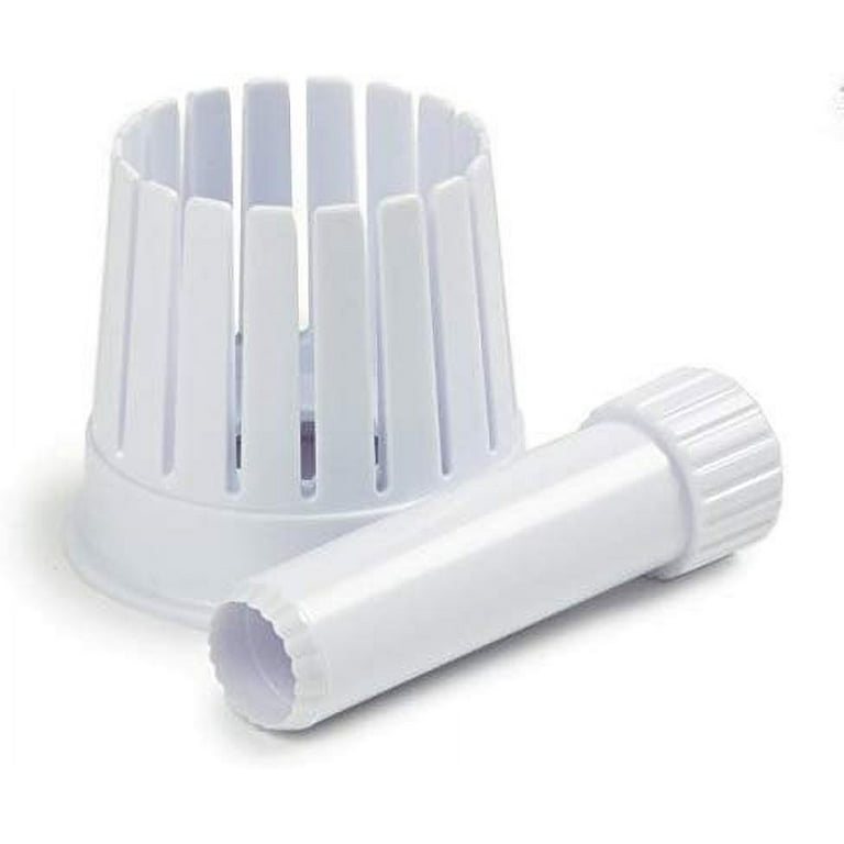 Norpro Blooming Onion Blossom Maker, White, Fry Slicer & Core Remover  2-Pack 