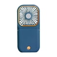 thumbnail image 2 of Needhep 3 In 1 Hand Fan,Portable Fans That Blow Cold Air, Personal Fan For Sleeping, Small Powerful Fan, Large Fan for Bedroom (Blue), 2 of 3