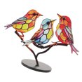 thumbnail image 1 of UPGRATOR Escultura De Pájaro Con Base En Metal Y Acrílico Para Del Hogar, 1 of 6