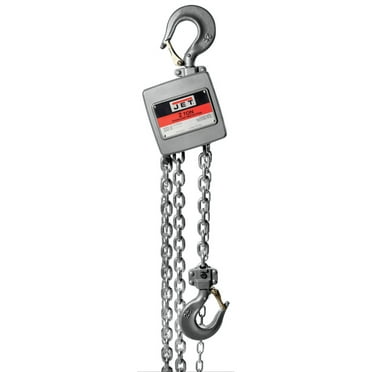 JET 133220 AL100 Series 2 Ton Capacity Alum Hand Chain Hoist with 20 ft. of Lift
