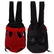 Dog Backpack Carrier, Dog Chest Carrier for Small Medium Dogs Cat Front Carrier Chest Motorcycle Dog Carrier Pet Front Carrier Backpack for Traveling Hiking Camping