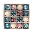 thumbnail image 3 of JLFNYA 42 Pcs Christmas Balls Ornaments for Xmas Tree, Christmas Tree Decorations, Shatterproof Tree Hanging Balls Set, Holiday Party Wedding Home Decorations, 3 of 4