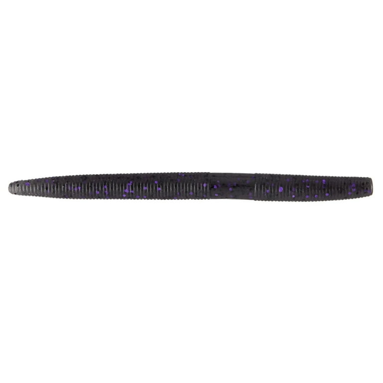 Yamamoto Soft Plastic Bait 9-10-157 5 Senko Worm Smoke Black Purple Flake  