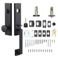 thumbnail image 6 of Sure-Loc TN507-ZT FBL Turin One Piece Single Cylinder Keyed Entry Handleset - Black, 6 of 7