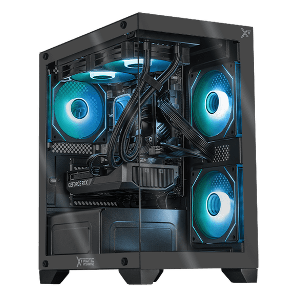 PC Gamer con IA Xtreme PC Gaming NVIDIA GeForce RTX 5060 Ti AMD Ryzen 7 5700X 32GB SSD 1TB Sistema Liquido WIFI Grey gaming 1080p, estudios y multitarea