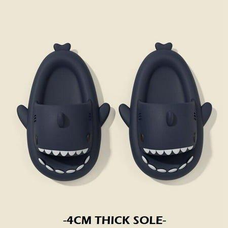 

QWZNDZGR Man Women Shark Slippers 2022 Summer Child Slippers home Anti-Skid Couple Parents Kids Outdoor Indoor Household Funny Slippers