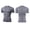 Grey, variant on Men's Workout T-Shirt, Moisture-Wicking Dry Fit Shirt for Running Training Fitness Activities, Breathable Athletic Gym Tee, Quick Dry Sports Performance Top Short Sleeve Bodybuilding