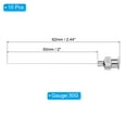 thumbnail image 2 of Uxcell 10 Pcs 30G 2 Inch Blunt Tip Dispensing Needle with Lure Lock for Refilling Liquid Inks Adhesives, 2 of 5