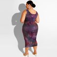 thumbnail image 1 of Costume d'Été pour Femmes Imprimé Serré Mode Décontracté Grande Taille, 1 of 9