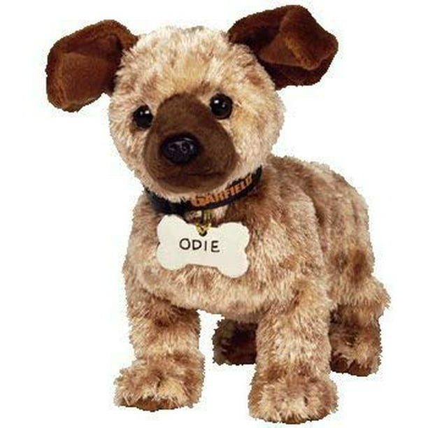 TY Beanie Baby Odie the Dog Plush Toy (Garfield Movie Beanie)