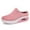 Pink, variant on TSADFHJI Women's Slippers Size 9 Arch Support Women'S Fashion Solid Color Mesh Platform Slippers Casual Comfortable Shoes Women Slippers for Home Open Toe Black 7.5