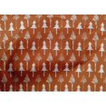 thumbnail image 4 of oneOone Cotton Cambric Fabric Floral & Flying Swan Block Printed Fabric 1 Yard 56 Inch Wide, 4 of 4