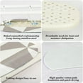 thumbnail image 2 of Mini Ironing Board Sleeve Foldable Ironing Mat with Heat Resistant Pad for Travel Home Use Garment Clothes Clothing Care Portable Iron Pad(Gray), 2 of 6
