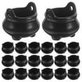 thumbnail image 6 of Toyandona 48Pcs Mini Cauldron Kettles Black Dollhouse Decorations for Outdoor Micro Landscape, 6 of 7