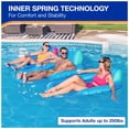 thumbnail image 4 of Tumbona de piscina SwimWays Spring Float Premium, reclinable para adultos, 4 of 7