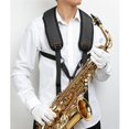 thumbnail image 3 of Saxofón profesion Correa de cuello de hombro doble Longitud Correa de hombro de saxofón para saxofón tenor Saxofón Yuyangstore correa de hombro doble, 3 of 8