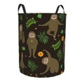 thumbnail image 2 of Haiem Sloth Doing Yoga Laundry Basket, Laundry Hamper, Collapsible Laundry Baskets, Dirty Clothes Hamper, Waterproof with Handles for College Dorm, Family-Medium, 2 of 8