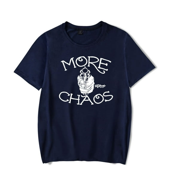 Ken Carson More Chaos T-Shirt Streetwear Rap Tee crewneck short sleeve tshirt men/women hip hop tops