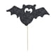 thumbnail image 3 of Paquete de 20 Tema de Halloween Glitter Cake Cupcake Topper Fruta Alimentos Selecciones Decoración de, 3 of 7
