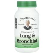 Christopher's Original Formulas Lung & Bronchial, 100 Vegetarian Caps