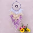 thumbnail image 5 of Veeogra Clearance Sale!Wind Chimes,Gifts for Women,Woven Dreamcatchers Feathered Stone Tree Large Wall Hanging Ornament,Home Decor, 5 of 9