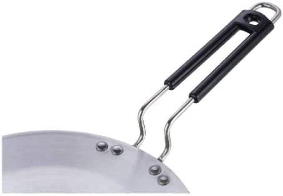 Stainless Steel Induction and Gas Burner Compatible Tawa (Approx. 25 cm), Circuler Griddle, Flat Pan/Dosa Pan/Roti Pan, Pack of 1