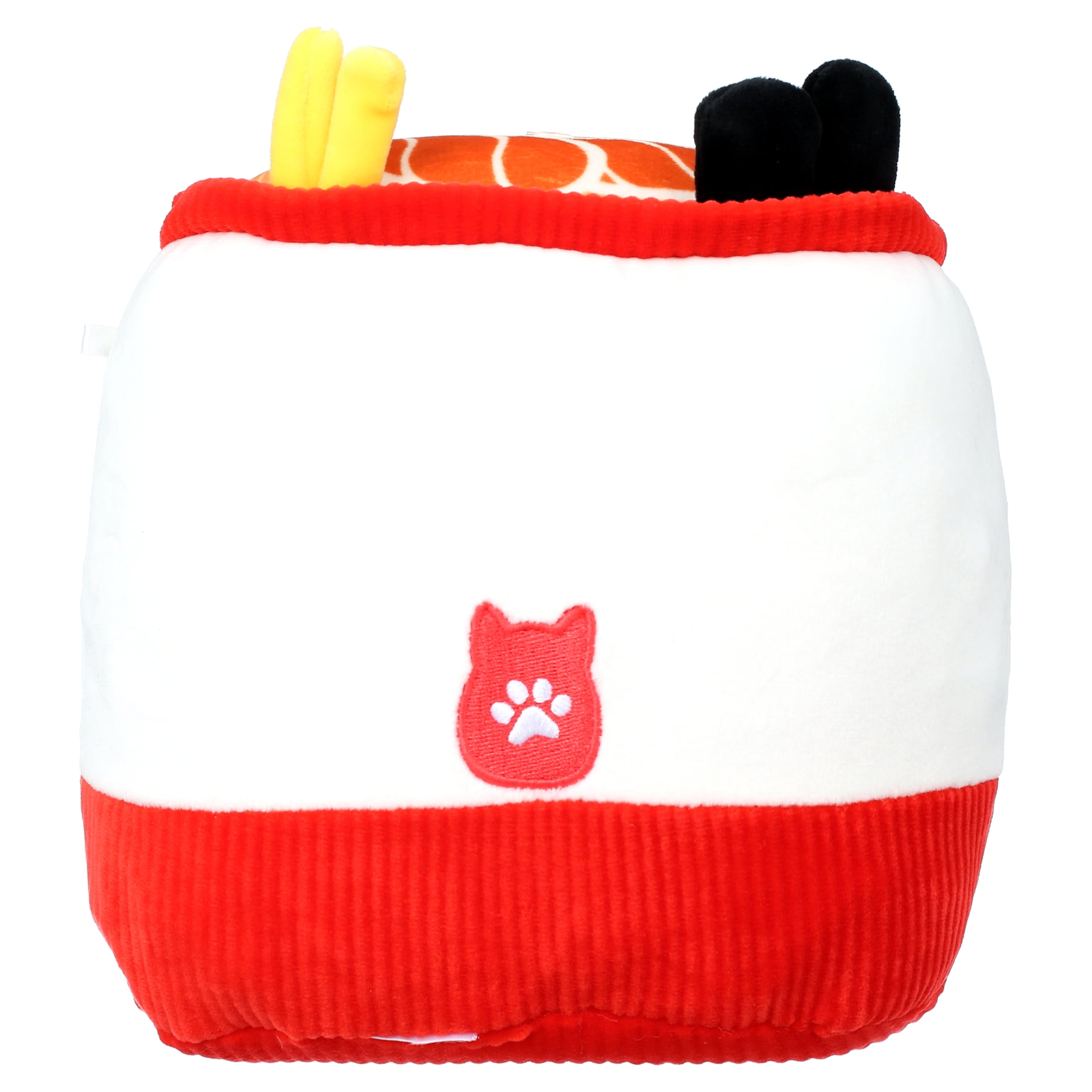 Original 7 inch Raisy the Ramen Bowl Dog Toy - Medium Ultra soft Official Squishmallows Plush Pet Toy