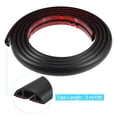 thumbnail image 3 of 0.4' W x 0.24' H 10ft Floor Cord Cover PVC Cable Protector Cable Management Black, 3 of 6
