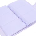 thumbnail image 3 of 3 Inch 108 Pockets Photo Album PU Leather Mini Photo Album for Movie Tickets Business Cards Iris Purple, 3 of 5