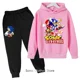 thumbnail image 3 of Sudadera con capucha de baloncesto para niños y niñas, conjunto de sudadera con capucha de Sonic Sports, primavera y otoño, 2 piezas, tops y pantalones, para adolescentes de 3 a 14 años, 3 of 5