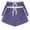 Purple, variant on 2PCS Flexible Training Shorts Solid Color Shorts For Casual Loose Comfy Elastic Waist Yoga Athletic Short Pants Trendy Beach Shorts With Pockets on Clearance,Blue S