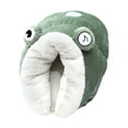 thumbnail image 2 of Casa cálida y suave para gatos, cama cálida para mascotas en invierno, nido para dormir, cueva cálida, cueva de felpa encantadora, cama suave de felpa Rana, 2 of 8