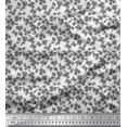 thumbnail image 1 of Soimoi Poly Georgette Tissu Artistique Imprimé Floral 1 Yard 52 Inch Wide, 1 of 3