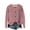 Fall Clothes Red, variant on Womens Knitted Ribbed Cardigan Sweater, Fall Sweaters for Women Open Front Casual Striped Printed Button Down Long Sleeve Pullover Cover Up Coats