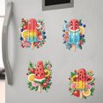thumbnail image 4 of Imán para refrigerador con 5 Uds Acrílico forma Especial Paletas frutas Cgtredaw, 4 of 9