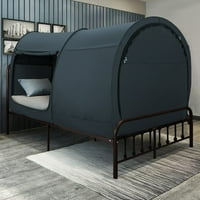 Bed Canopy Tent w/Indoor Curtains(Mattress Not Included)