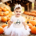 thumbnail image 2 of Big Sister Farm Tractor Sibling Reveal Shirt for Girls Birth Announcement Matching Family Outfit Natural Shirt Youth Large, 2 of 4