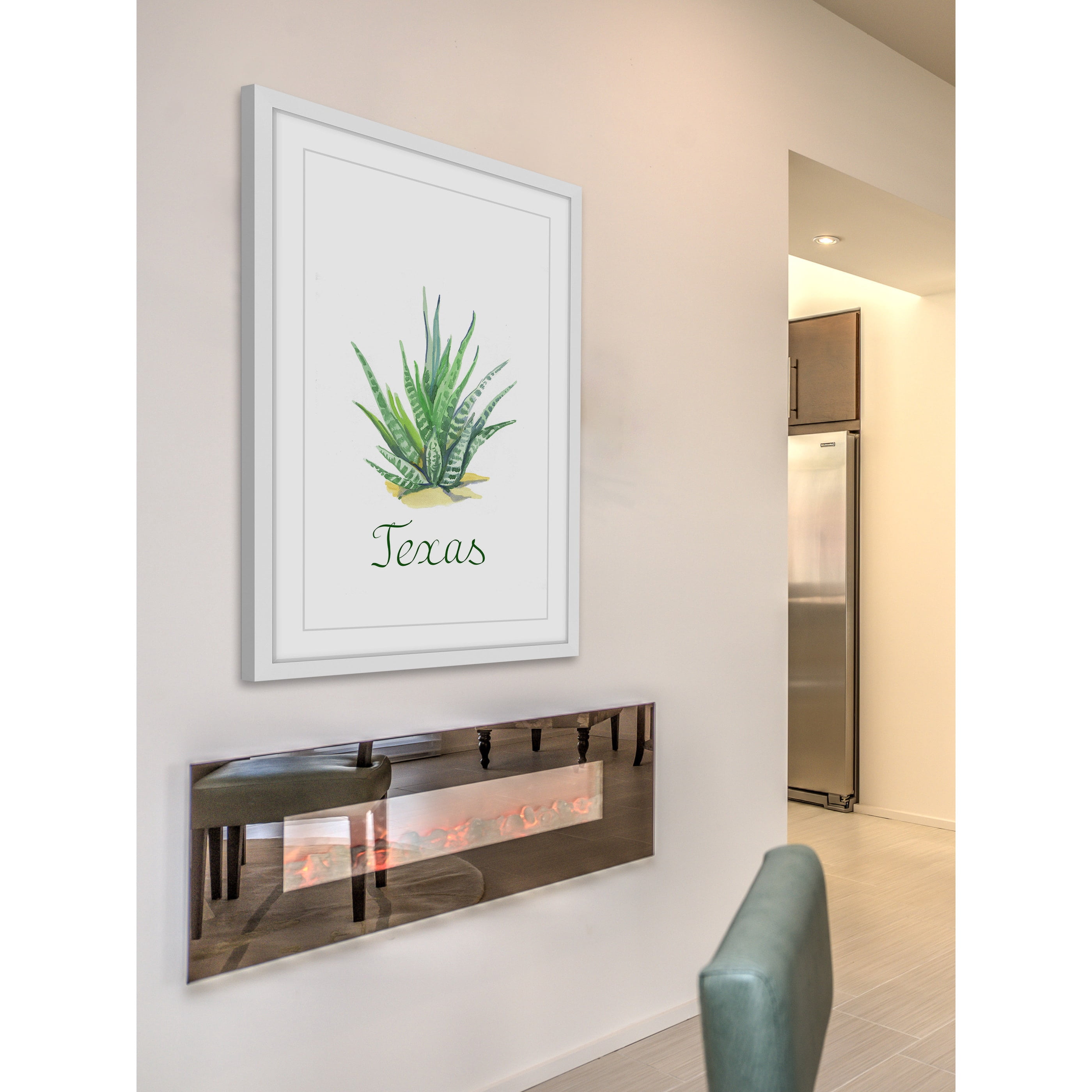 Mother-in-Law's Tongue Framed Painting Print