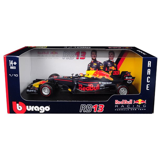 Renault Red Bull TAG Heuer RB13 #33 Max Verstappen Formula One F1 Diecast Car by Bburago - Walmart.com