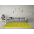 thumbnail image 3 of Ahgly Company Indoor Rectangle Abstract Yellow Contemporary Area Rugs, 2' x 3', 3 of 4