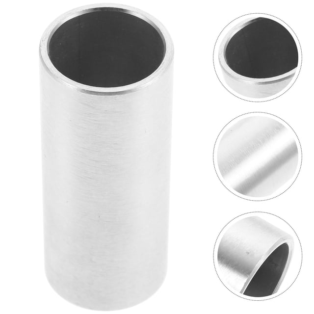 MOKKHNB Stainless Steel Guitar Slide for Electric Guitar Players Tone Improvement 1Set