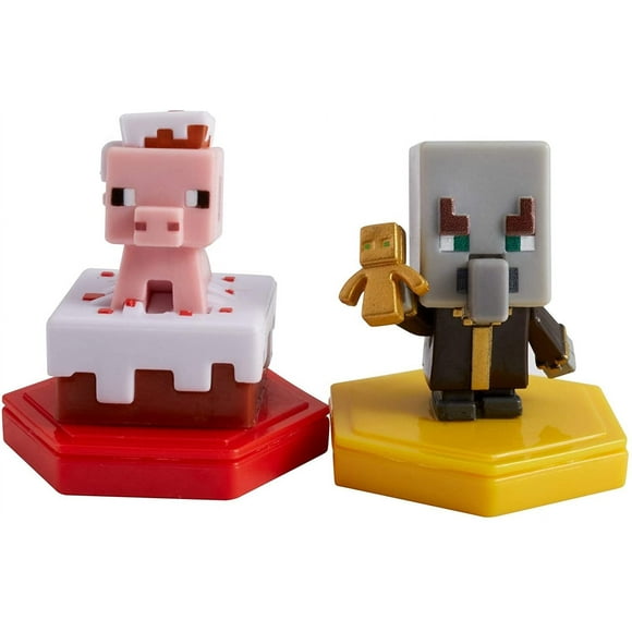 Minifiguras de Minecraft Earth Boost de Toy Mattel, paquete de 2