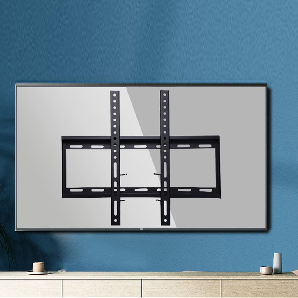Sturdy Fixed TV Wall Mount Bracket For 40-80inch Flat Screen TVs Holds Up To 99.21lb With Sleekly Design for Home